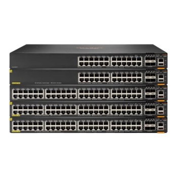 HPE Aruba 6200M 36G 12SR5 Class6 PoE 4SFP+ Switch - Switch - max. Stapelentfernung 10 km - L3 - managed - 36 x 10/100/1000 (4PPoE)