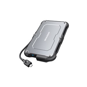 GrauGear Alloggiamento esterno per HDD 2.5" HDD/SSD USB 3.2 Spritzs - Alloggiamento per unità disco - 2 - HDD-Wechselrahmen - 2,5"