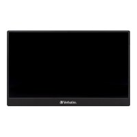 Verbatim PMT-17 - LED-Monitor - 43.9 cm (17.3") - tragbar - Touchscreen - 1920 x 1080 Full HD (1080p) - IPS - 1000:1 - HDMI, 2xUSB-C - Lautsprecher