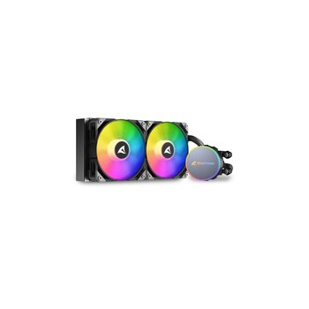 Sharkoon S70 rgb - All-in-One-Flüssigkeitskühler - 12 cm - 600 RPM - 2000 RPM - 35 dB - 131,93 m³/h