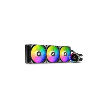 Sharkoon S90 RGB - All-in-One-Flüssigkeitskühler - 12 cm - 600 RPM - 2000 RPM - 35 dB - 131,93 m³/h