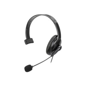 Manhattan Mono Over-Ear Headset (USB), Reversible...