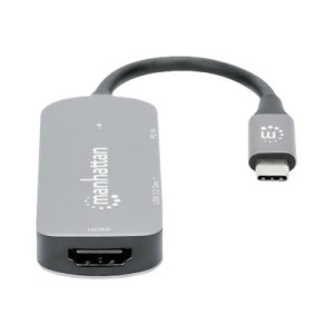 Manhattan USB-C Dock/Hub, Ports (x3):  HDMI, USB-A...