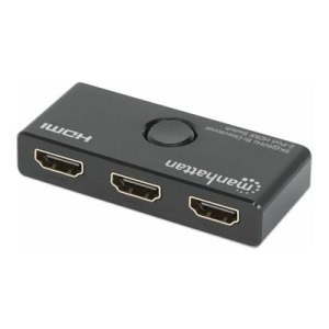 Manhattan HDMI Switch 2-Port, 8K@60Hz, Bi-Directional,...