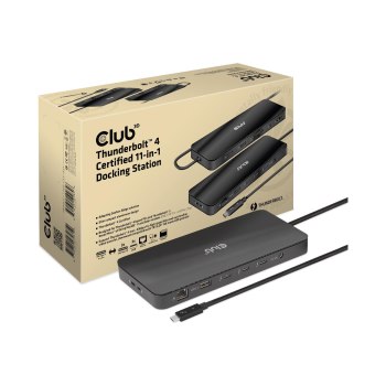 Club 3D Dockingstation - USB-C / Thunderbolt 3 / Thunderbolt 4