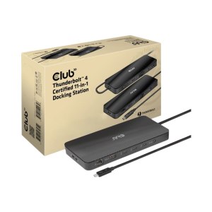 Docking station Club 3D - USB-C / Thunderbolt 3 / Thunderbolt 4