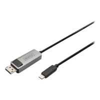 DIGITUS Cavo adattatore USB tipo C a DisplayPort bidirezionale