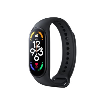 Xiaomi Mi Band 7 - Aktivitätsmesser mit Riemen - TPU - schwarz - Handgelenkgröße: 160-224 mm - Anzeige 4.1 cm (1.62") - Bluetooth - 13.5 g