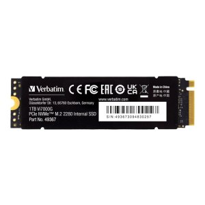 Verbatim Vi7000G - SSD - 1 TB - NVMe - intern - M.2 2280...