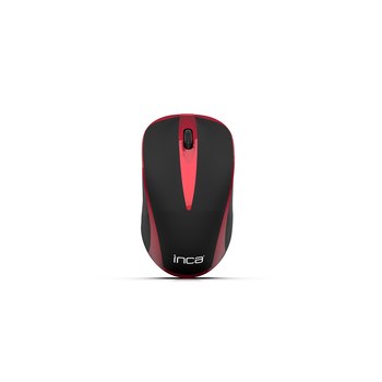 INCA IWM-221RSK - Optisch - RF Wireless - 1600 DPI - Schwarz - Rot