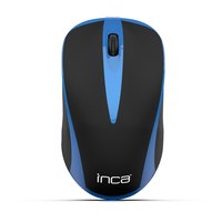 INCA IWM-221RSMV - Optisch - RF Wireless - 1600 DPI - Schwarz - Blau