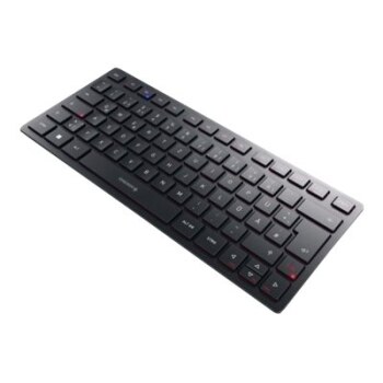Cherry KW 9200 MINI Tastatur kabellos Pan-Nordic Schwarz