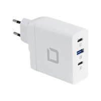 Dicota Universal PRO - Netzteil - GaN-Technologie - 100 Watt - 5 A - PD 3.0, QC 4+ - 3 Ausgabeanschlussstellen (USB, 2 x USB-C)