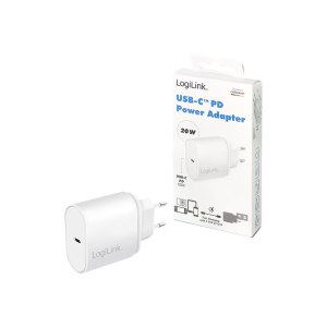 LogiLink Netzteil - 20 Watt - 3 A - PD (24 pin USB-C)