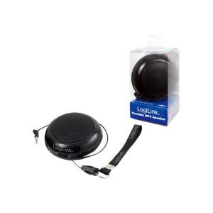 LogiLink Lautsprecher - tragbar - kabellos - Bluetooth - 5 Watt - 45 mm (1.77")