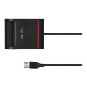 LogiLink Lettore SmartCard - USB 2.0 - Nero