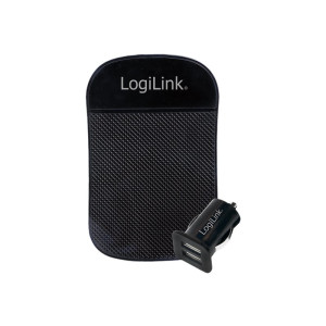 LogiLink Alimentatore per auto - 10,5 Watt - 2,1 A - 2 porte di uscita (2 x USB)