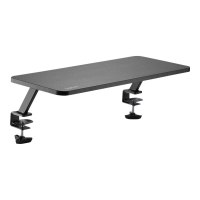 LogiLink - Aufstellung - Riser - für Monitor - 650 mm lang - Kunststoff, Stahl, Graukarton - Schwarz - Bildschirmgröße: 33-81.3 cm (13"-32")