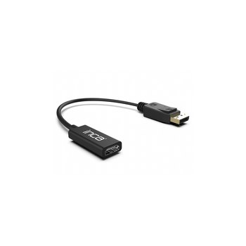 INCA Adapter DisplayPort IDTH-07 1.4> HDMI 4K 0.2m retail - Adapter - Digital/Display/Video