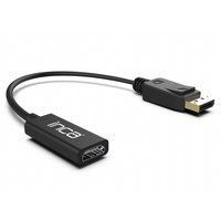 INCA Adattatore IDTH-07 DisplayPort> HDMI 4K 0,2 m retail - Adattatore - Digitale/Display/Video