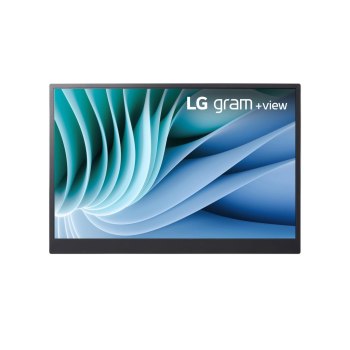 LG gram +view 16MR70 - LED-Monitor - 40.6 cm (16") - tragbar - 2560 x 1600 WQXGA - IPS - 350 cd/m² - 1200:1 - 2xUSB-C - Silber