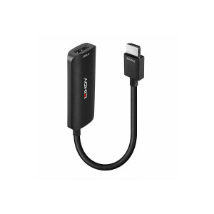 Lindy Videoadapter - HDMI männlich zu DisplayPort, Mikro-USB Typ B (nur Strom)