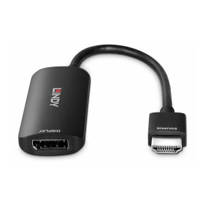 Lindy Videoadapter - HDMI männlich zu DisplayPort, Mikro-USB Typ B (nur Strom)