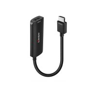 Lindy Videoadapter - HDMI männlich zu DisplayPort, Mikro-USB Typ B (nur Strom)