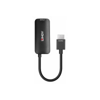 Lindy Videoadapter - HDMI männlich zu DisplayPort, Mikro-USB Typ B (nur Strom)