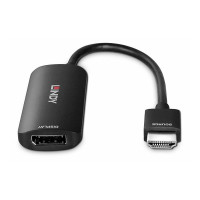 Lindy Videoadapter - HDMI männlich zu DisplayPort, Mikro-USB Typ B (nur Strom)