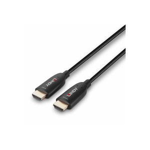 Lindy HDMI-Kabel - HDMI männlich zu HDMI männlich - 10 m - Glasfaser - Schwarz - unterstützt 8K 60 Hz (7680 x 4320)