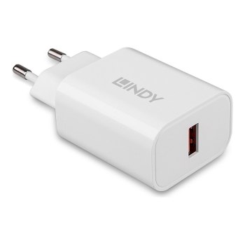 Lindy Netzteil - 18 Watt - 3 A (USB) - weiß