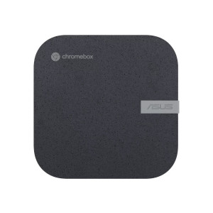 ASUS Chromebox 5 SC002UN - Mini PC - 1 x Celeron 7305 / 1.1 GHz - RAM 4 GB - SSD 128 GB - NVMe - UHD Graphics - 1GbE, 2.5GbE, Bluetooth 5.2, Wi-Fi 6E - WLAN: Bluetooth 5.2, 802.11a/b/g/n/ac/ax (Wi-Fi 6E)