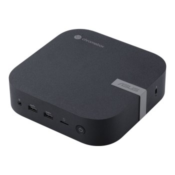 ASUS Chromebox 5 S3006UN - Mini-PC - 1 x Core i3 1220P - RAM 8 GB - SSD 128 GB - NVMe - UHD Graphics - 1GbE, 2.5GbE, Bluetooth 5.2, Wi-Fi 6E - WLAN: Bluetooth 5.2, 802.11a/b/g/n/ac/ax (Wi-Fi 6E)