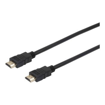 Equip Highspeed - HDMI-Kabel mit Ethernet - HDMI männlich zu HDMI männlich - 1.8 m - Schwarz - Support von 4K 60 Hz (Packung mit 20)