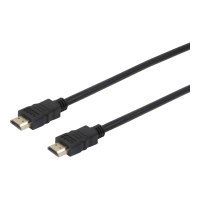 Equip Highspeed - HDMI-Kabel mit Ethernet - HDMI männlich zu HDMI männlich - 1.8 m - Schwarz - Support von 4K 60 Hz (Packung mit 20)