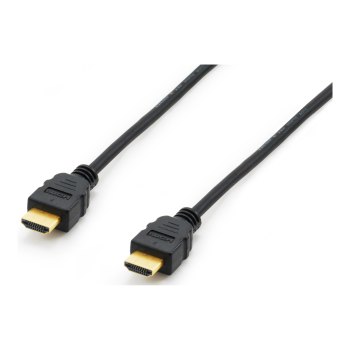 Equip Highspeed - HDMI-Kabel mit Ethernet - HDMI männlich zu HDMI männlich - 1.8 m - Schwarz - Support von 4K 30 Hz (Packung mit 20)