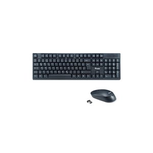 Equip Wireless Tastatur+ Maus Layout deutsch schwarz -...