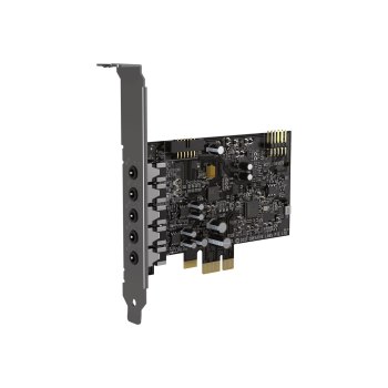 Creative Sound Blaster Audigy Fx V2 - Soundkarte - 24-Bit - 192 kHz - 120 dB S/N - 5.1 - PCIe