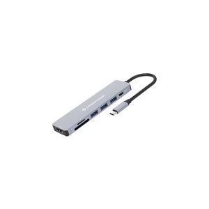 Conceptronic DONN19G 7-in-1 USB 3.2 Gen 1 Dockingstation,...