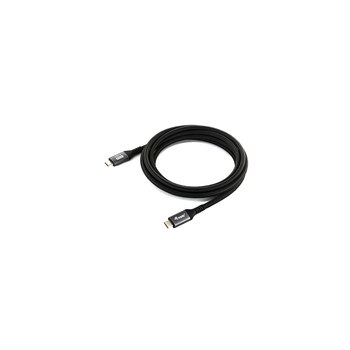 Equip USB4 Gen 2x2 C-auf-C-Kabel - Stecker/Stecker - 2.0 m - 4K/60 Hz - 20 Gbit/s - PD 100 W - 2 m - USB C - USB C - USB4 Gen 2x2 - 20000 Mbit/s - Schwarz