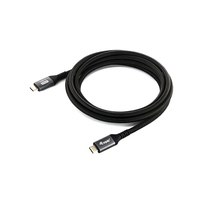 Equip USB4 Gen 2x2 C-auf-C-Kabel - Stecker/Stecker - 2.0 m - 4K/60 Hz - 20 Gbit/s - PD 100 W - 2 m - USB C - USB C - USB4 Gen 2x2 - 20000 Mbit/s - Schwarz