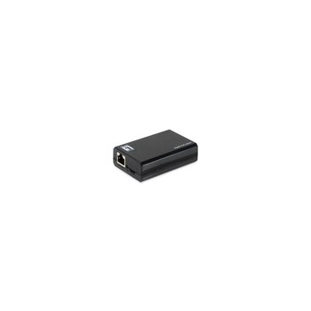 LevelOne Gigabit PoE bt to Type-C 3.0 Splitter - 10/100/1000Base-T(X) - Schwarz - Aktivität - Link - Leistung - China - 5V - 12V - 24V - 50 W