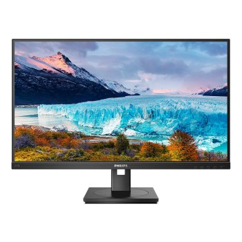 Philips S-line 273S1 - LED-Monitor - 68.6 cm (27") - 1920 x 1080 Full HD (1080p) @ 75 Hz - IPS - 300 cd/m² - 1000:1 - 4 ms - HDMI, DisplayPort, USB-C - Lautsprecher - Schwarz