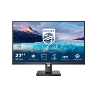 Philips S-line 273S1 - LED-Monitor - 68.6 cm (27") - 1920 x 1080 Full HD (1080p) @ 75 Hz - IPS - 300 cd/m² - 1000:1 - 4 ms - HDMI, DisplayPort, USB-C - Lautsprecher - Schwarz