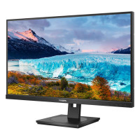 Philips S-line 273S1 - LED-Monitor - 68.6 cm (27") - 1920 x 1080 Full HD (1080p) @ 75 Hz - IPS - 300 cd/m² - 1000:1 - 4 ms - HDMI, DisplayPort, USB-C - Lautsprecher - Schwarz