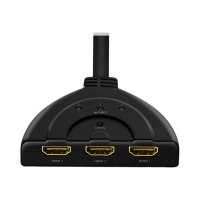 LogiLink Video/Audio Splitter/Switch - 3 x HDMI