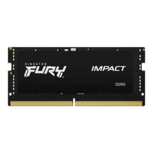 Kingston FURY Impact - DDR5 - Kit - 32 GB: 2 x 16 GB - SO DIMM 262-PIN - 6400 MHz / PC5-51200 - CL38 - 1.35 V - on-die ECC