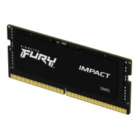 Kingston FURY Impact - DDR5 - Kit - 32 GB: 2 x 16 GB - SO DIMM 262-PIN - 6400 MHz / PC5-51200 - CL38 - 1.35 V - on-die ECC