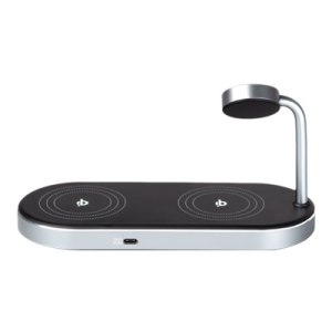 Verbatim Caricabatterie wireless - 3 in 1 + alimentatore CA